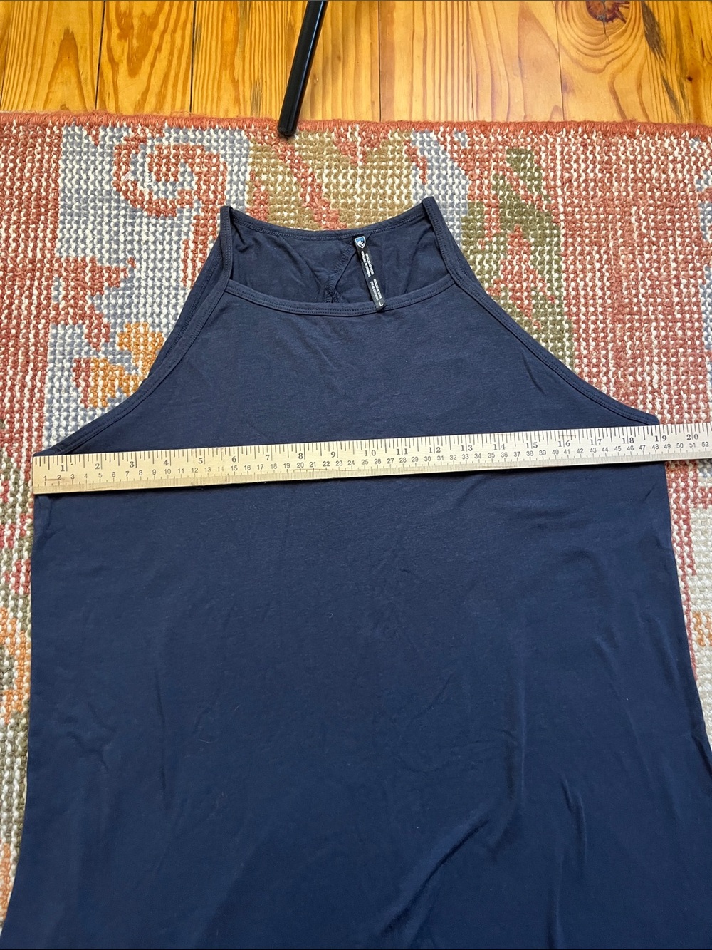 KÜHL Kandid Tank Performance Dress Navy Size Large EUC - Picture 3 of 7